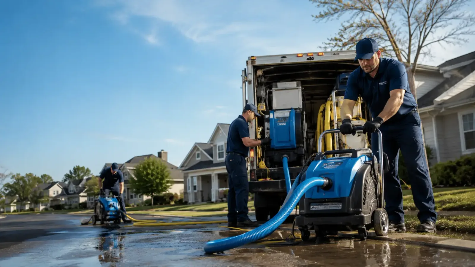 Flood Damage Cleanup in Wink, TX